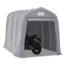 Shelter garage for Benelli TRK 502 / X Tent garage MG2 PE grey