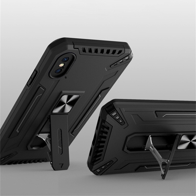 Coque Magnétique + Vetro Temprato Per Xiaomi Redmi Note 11/11S/12 Pro 4G - Protezione Antiurto In TPU E PC