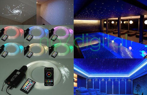 Home star ceiling led fiber optic light kit DIY starry sky wall night light 400P