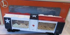 LIONEL HTOS SAM HOUSTON TINPLATE OPERATORS SOCIETY MINT CAR O GAUGE TRAIN TEXAS