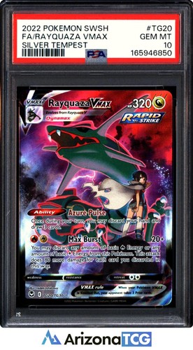 Rayquaza VMAX graded PSA 10 for sale on eBay