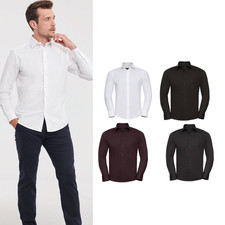 Russell Collection Long sleeve easycare fitted shirt 0R946M0 - Smart semi