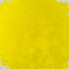 11/0 TOHO ROUND Transparent Frosted Lemon Seed Bead 8g 
