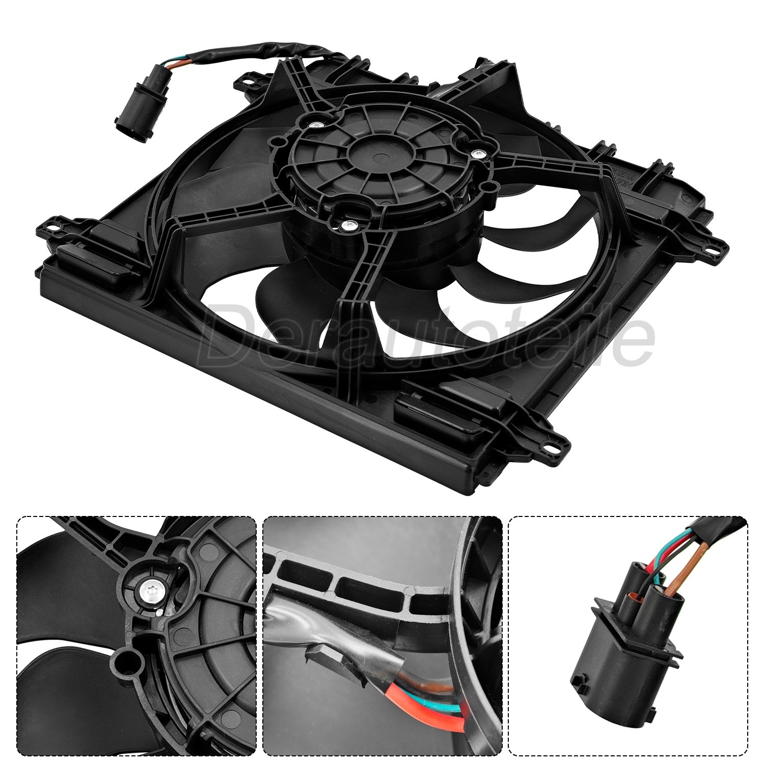 Engine Cooling Fan Assembly 4S0121203B ForAudi R8 Lamborghini Huacan FAN