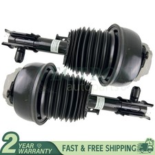 Pair Front Air Suspension Shock Struts For Mercedes E-Class W212 CLS C218 4Matic
