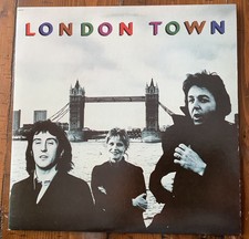 PAUL McCartney WINGS ~ LONDON TOWN ** 1978 Vinyl LP w/ POSTER. EXL!