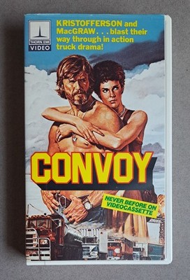 Convoy USED VHS (Action, 1978, Kris Kristofferson, Sam Peckinpah, Truck Drivers)
