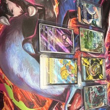 Pokémon TCG Scarlet & Violet Holo Full Art 6 Card Lot Flying Pikachu V