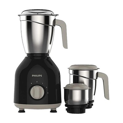 Philips Black Mixer Grinder with 3 Jars HL775600 220V 750W 