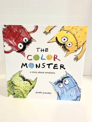 The Color Monster: A Story About Emotions By Anna Llenas (English) Board Book