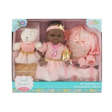 Madame Alexander Small Wonder 14" Ballet Set: Social Skills Black Baby Doll