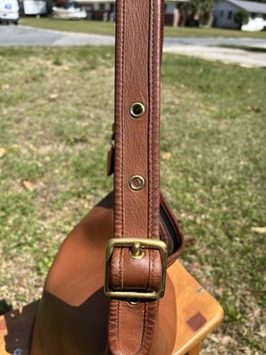Vintage Coach Duffle Sac Bucket Bag Saddle Brown Leather | eBay