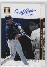2024 Panini Impeccable Immortal Ink Holo Silver /25 Roberto Alomar Auto HOF