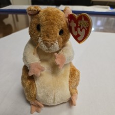 PELLET the Hamster 5.5 Inch TY Beanie Baby Stuffed Animal Toy 2000