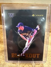2024 Onit Grant Cunningham Washington Huskies Baseball Blackout Edition NICE