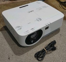 NEC P452W Professional Projector  Bright 4500LM  Low Bulb Use  Tested