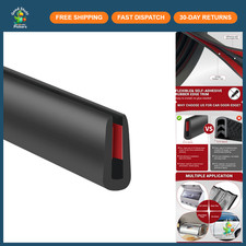 Self-Adhesive Rubber Edge Trim 20Ft - U Channel Protector for Sheet Metal Car