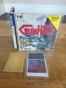 Gunhed Gun Hed PC Engine PCE Japan Very Good Condition!