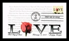 DR JIM STAMPS US COVER LOVE LETTERS 55C FIRST DAY ISSUE LOVEJOY GEORGIA