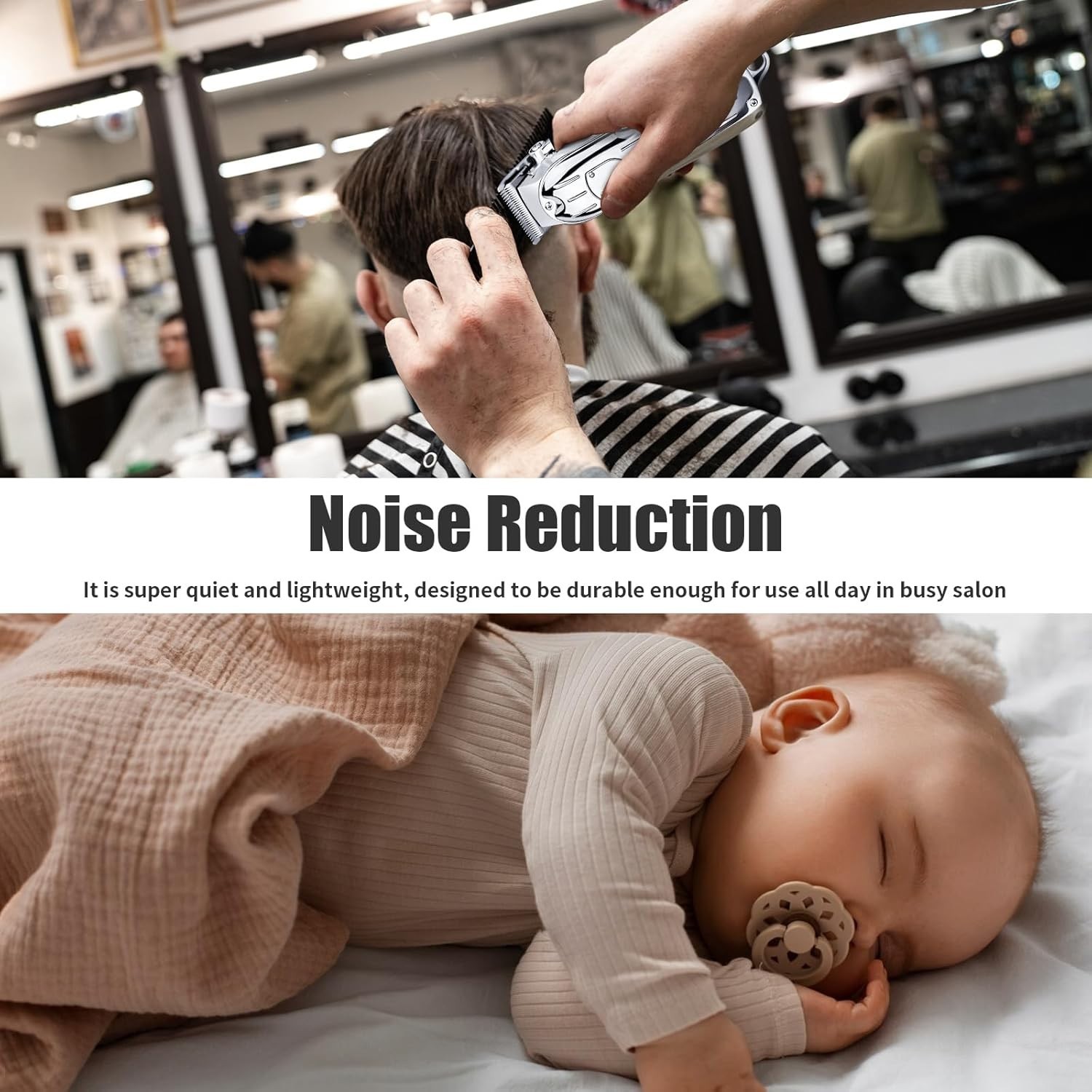 Professional Hair Clippers for Men, Professional Barber Clippers and Trimmer