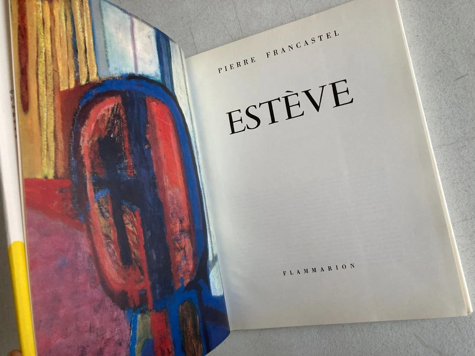 MAURICE ESTÈVE – FRANCASTEL – FLAMMARION GALANIS – MOURLOT - 1956 - Photo 3/4