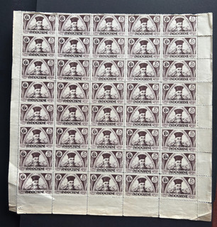 Sellos de Vietnam 1946 Independencia Indochina OVPTD / SC 1L2 / MNG / AP901