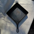 Vintage Griswold #768 Cast Iron Fry Skillet Small Block 1940s 50s Era Very Good