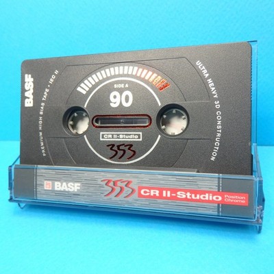  1x BASF 353 CR II - Studio 90 * IEC Type 2 * Cassette Kassette *NEW* 1994
