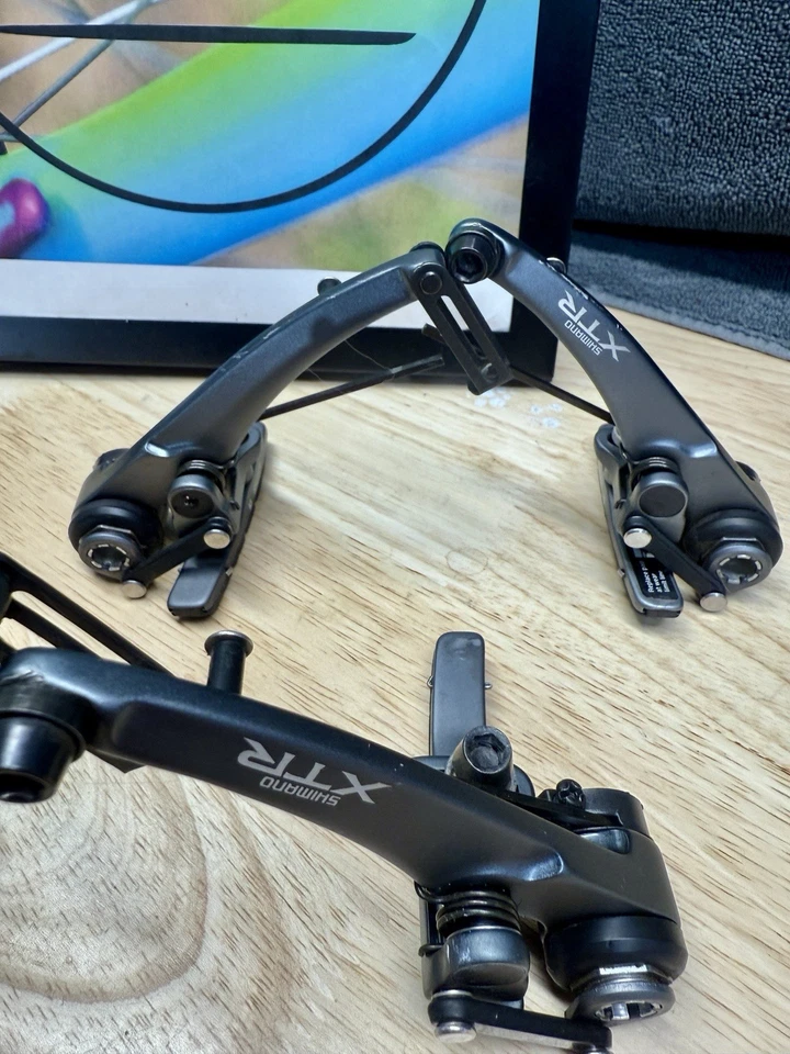 Vintage Shimano XTR BR-M951, V-Brakes F/R Linear Pull MTB Original Hardware 90s - Image 2 of 4