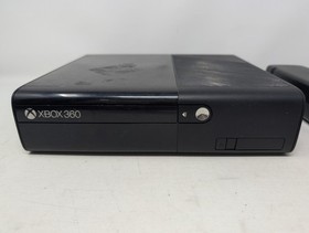 XBOX 360 E Console Bundle Lot - System, 4 Games, Gold Controller, Model 1538
