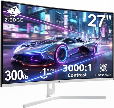 27 Zoll Curved Gaming Monitor 300Hz 1ms HDR10 VESA Kompatibel