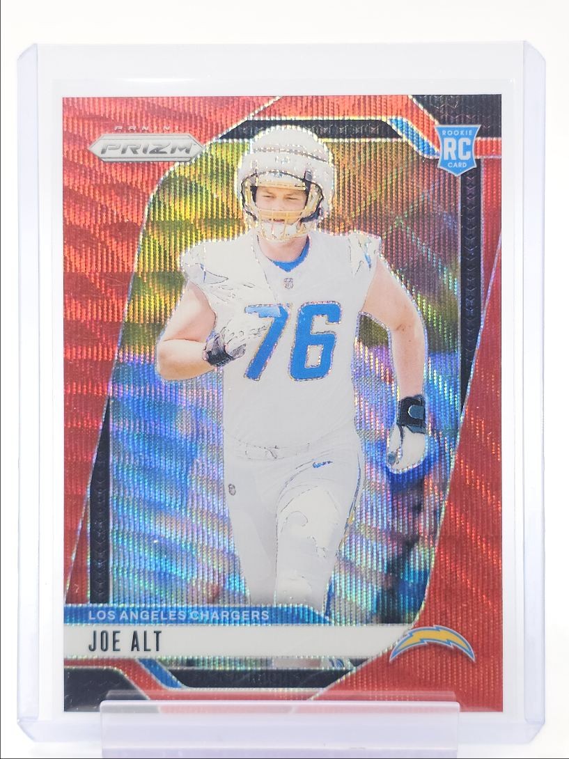JOE ALT 2024 PANINI PRIZM ROOKIE RED WAVE CHARGERS #353 RC /149 Q4627