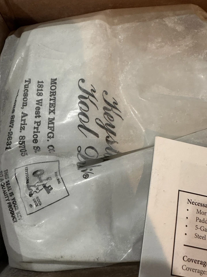 Mortex KDBG Keystone Kool Deck FUNDA GRIS ABEDUL CON 8 UNIDADES (bolsas) cubierta de piscina Foto 2 de 4