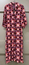 MYLEENE KLASS Floral Printed Shirt Dress - UK 14 / EU 42 - £55