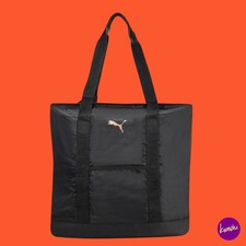 PUMA Women's Evercat Cambridge Tote Gym Bag, Black/Gold, One Size