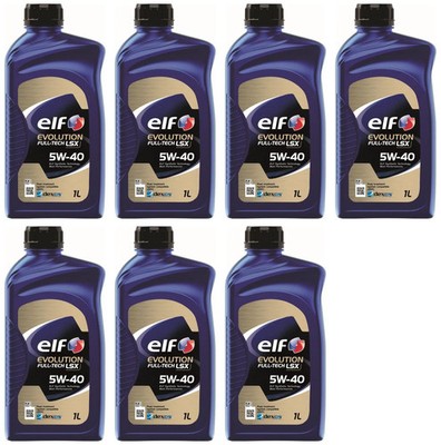 7l ELF Evolution Full-Tech LSX 5W-40 Motoröl ACEA C3 API SN/CF Fiat 9.55535-GH2