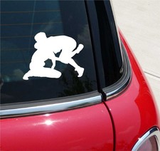 WRESTLING 5 WRESTLE WRESTLERS GRAPHIC DECAL STICKER ART CAR WALL