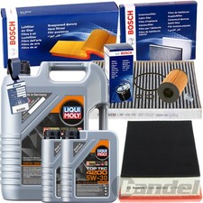 BOSCH FILTERSET+LIQUI MOLY 5W30 ÖL passend für VW T5 T6 MULTIVAN BUS TRANSPORTER