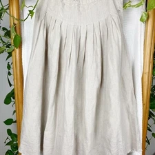 NEST ROBE WATERPROOF DOUBLE LINED DRAWSTRING LINEN SKIRT​​​​