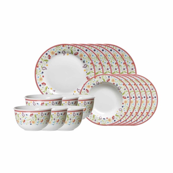 Ritzenhoff & Breker Shanti Doppio Tafelservice MüSlischalen Bunt 18-Teilig-image