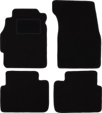 Fußmatten Automatten Velours Schwarz für Honda Civic VI 1995-2001 4-tlg