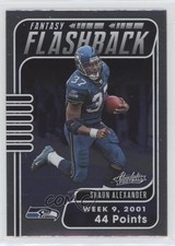 2020 Panini Absolute Fantasy Flashback Shaun Alexander #SA 07o4