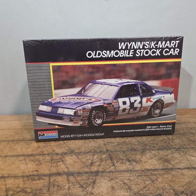 #ad #ad Monogram Model Kit Wynn#x27;s K Mart Oldsmobile Stock Car Lake Speed 2779 Sealed $14.99