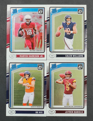2024 Optic Football Rated Rookie BASE 201-300 You Pick - 2 Card Minimum