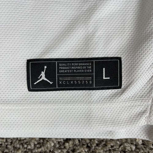 Air Jordan UCLA Bruins Basketball Replica Jersey White Men's L - Picture 4 of 8