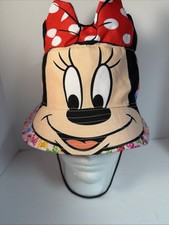Minnie Mouse Bucket Hat Cap Youth Girls Kids Cartoon Show