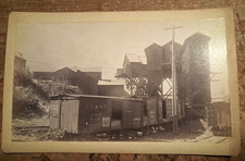 1891 James L.Clinton Colorado Midland Railway Photograph Aspen Train photo