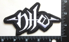   NILE METAL BAND MUSIC CONCERT BATTLE VEST JACKET EMBROIDERED IRON ON PATCH