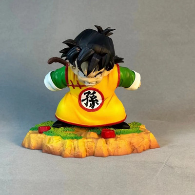 13cm Gohan and Raditz Fight Scene Figure - Dragon Ball Z Anime Statue Toy Gift