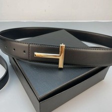 High Quality 3.8cm Leather Business Men Belt Luxury Brand Designer famous Belts